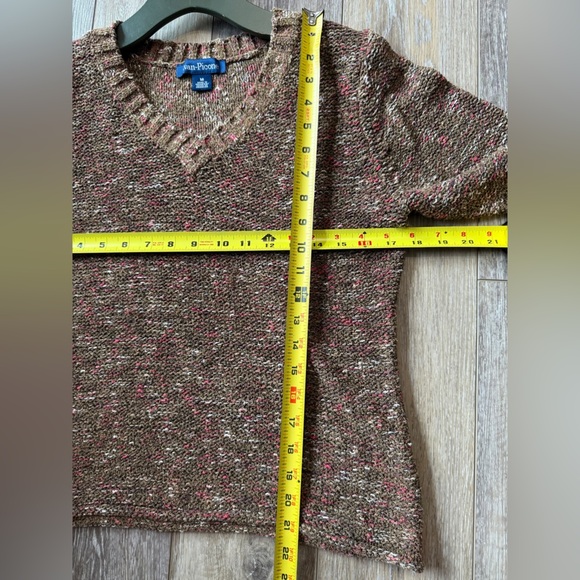 #3) Evan Picone Multicolor Sweater size M - Picture 3 of 6